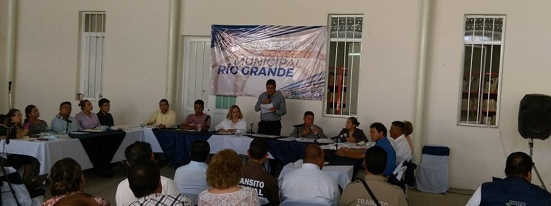 Instalan Consejo Municipal de Seguridad en Río Grande Instalan Consejo Municipal de Seguridad en Río Grande