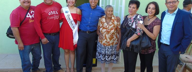 l club de migrantes “Todos Somos Rio Grande” y autoridades municipales construyes casa a Doña Enriqueta l club de migrantes “Todos Somos Rio Grande” y autoridades municipales construyes casa a Doña Enriqueta
