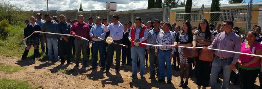Entrega el Republicano Ayuntamiento 2016_2018, Cerco Perimetral a Telesecundaria “Diego de Ibarra” de la Comunidad de Pastelera Entrega el Republicano Ayuntamiento 2016_2018, Cerco Perimetral a Telesecundaria “Diego de Ibarra” de la Comunidad de Pastelera