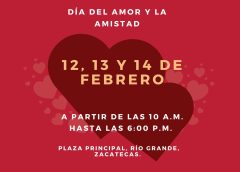 INVITAN AL “PABELLÓN DEL DÍA DEL AMOR Y LA AMISTAD”.