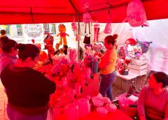 INICIAN ACTIVIDADES DEL PABELLÓN DEL DÍA DEL AMOR Y LA AMISTAD.